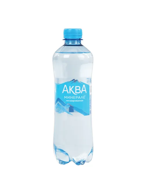 Вода негазированная питьевая AQUA MINERALE 0,5 л, 340038166