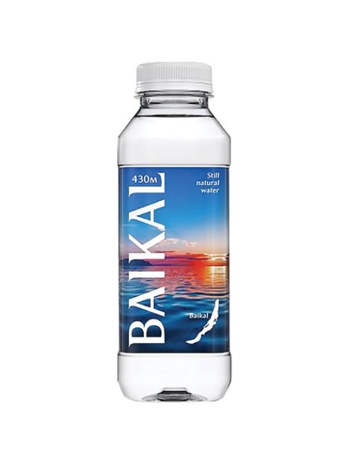 Вода негазированная питьевая BAIKAL 430, 0,45 л, 4670010850450