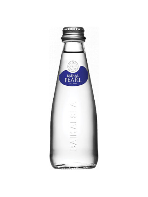 Вода негазированная минеральная BAIKAL PEARL 0,25 л, стеклянная бутылка, 4670010850399