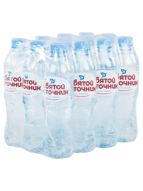 Вода негазированная питьевая СВЯТОЙ ИСТОЧНИК 0,5 л