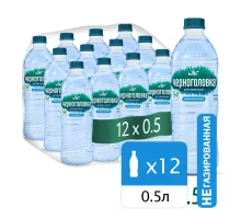 Вода негазированная питьевая ЧЕРНОГОЛОВКА, 0,5 л