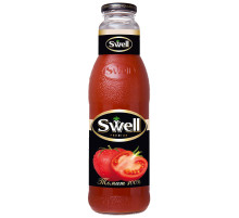 Сок томатный SWELL с мякотью в стеклянной бутылке 0,75 л, для детского питания, 4040180065