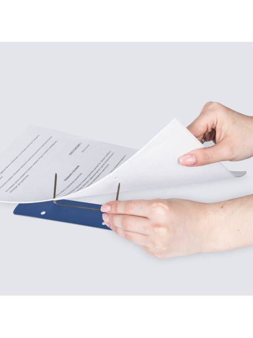 Механизм скоросшиватель полоска до 100 листов, КОМПЛЕКТ 50 шт., металл, 160х35 мм, STAFF, 229824
