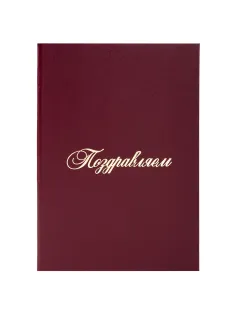 Папка адресная бумвинил 