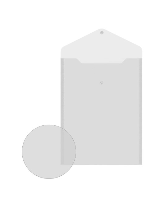 Папка-конверт с кнопкой А4, BRAUBERG 