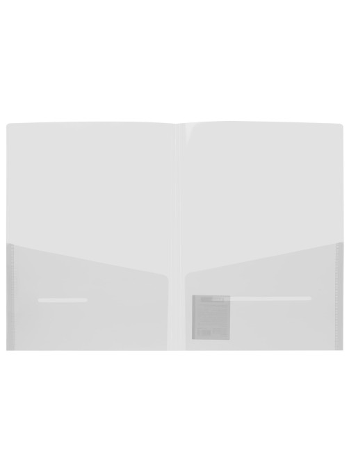 Папка-уголок 2 кармана, А4, BRAUBERG 