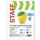Папки-файлы перфорированные, А4, STAFF 