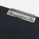 Папка-планшет BRAUBERG, А4 (340х240 мм), с прижимом и крышкой, картон/ПВХ, РОССИЯ, черная, 221488