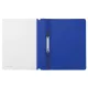 Скоросшиватель пластиковый BRAUBERG, А4, 130/180 мкм, синий, 220385