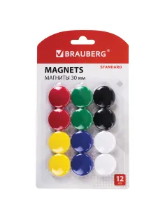 Магниты BRAUBERG 