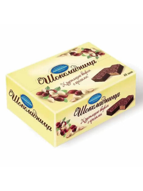 Вафли глазированные КОЛОМЕНСКОЕ 