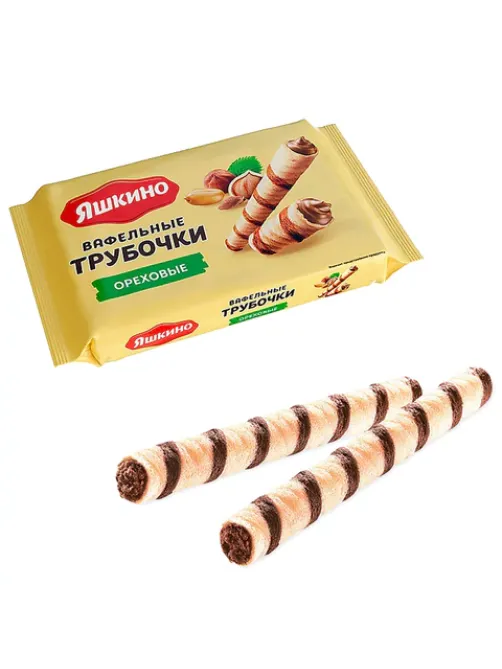 Вафельные трубочки ЯШКИНО 