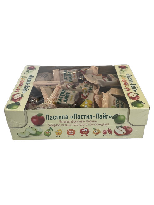 Пастила фруктовая Пастил-Лайт, ассорти вкусов, без добавления сахара, 500 г, УТ-00002476