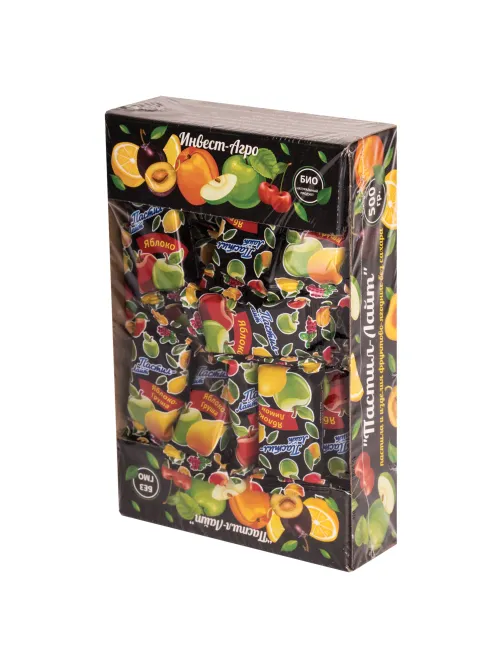 Пастила фруктовая Пастил-Лайт, ассорти вкусов, без добавления сахара, 500 г, УТ-00002476