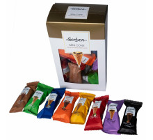 Конфеты мини-рожки в индивидуальной упаковке SORBON 