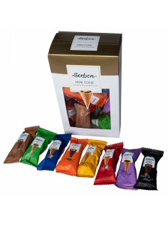 Конфеты мини-рожки в индивидуальной упаковке SORBON 