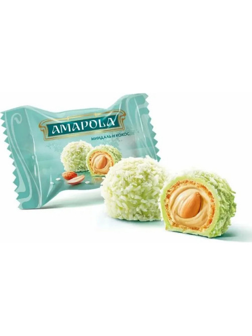 Конфеты глазированные AMAPOLA 