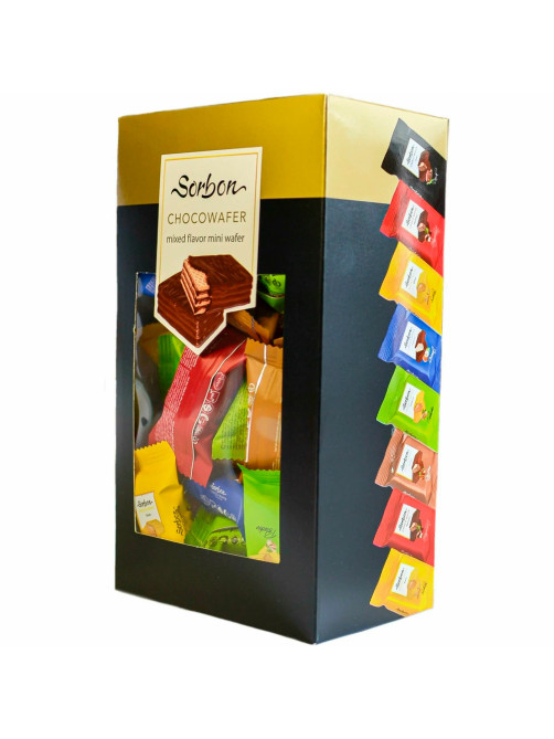 Конфеты мини-вафли в индивидуальной упаковке SORBON 