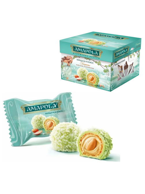 Конфеты глазированные AMAPOLA 
