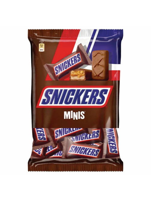 Батончики шоколадные мини SNICKERS 