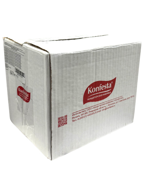 Конфеты глазированные KONFESTA ассорти (кокос, малина, манго-маракуйя), 1100 г