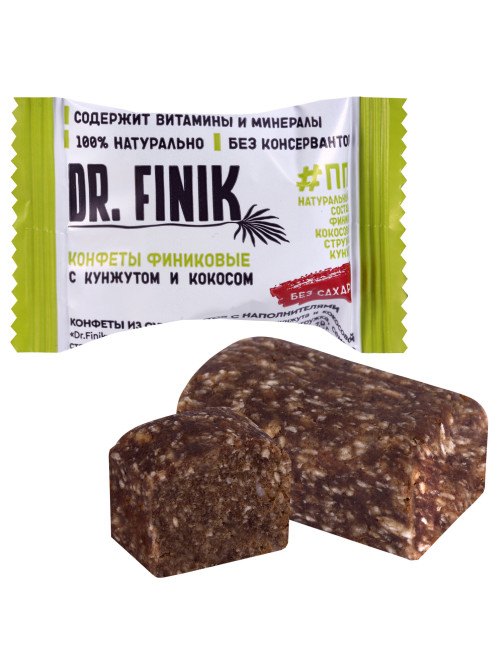 Конфеты финиковые DR.FINIK ассорти (фундук, миндаль, грецкий орех, кунжут), без сахара, 1000 г
