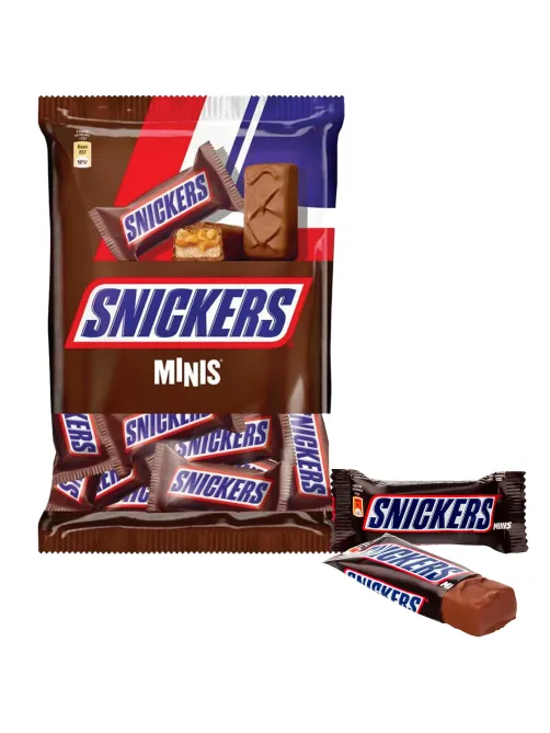Батончики шоколадные мини SNICKERS 
