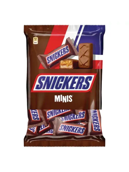 Батончики шоколадные мини SNICKERS 