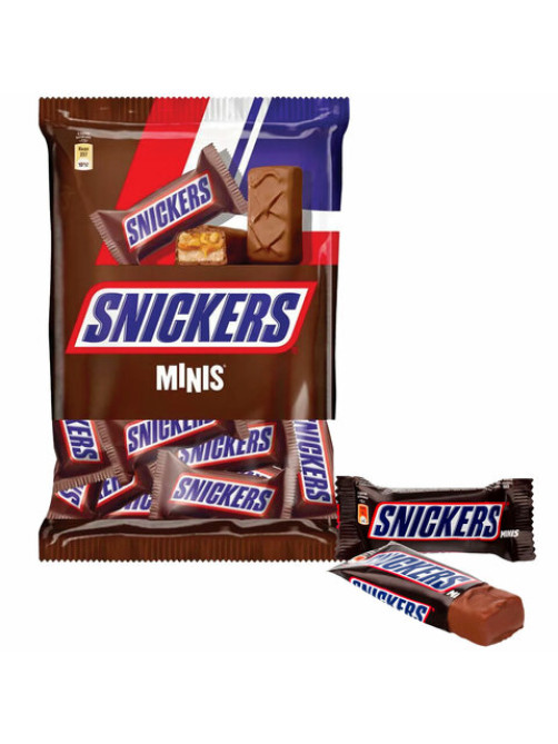 Батончики шоколадные мини SNICKERS 