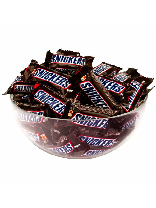 Батончики шоколадные мини SNICKERS 