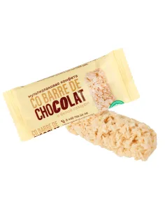 Конфеты мультизлаковые CO BARRE DE CHOCOLAT с белой глазурью, 135 г, УТ-00032332