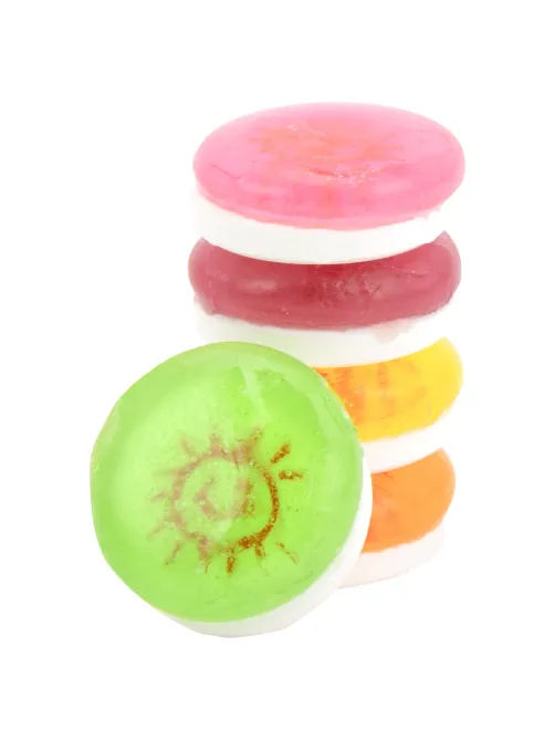 Карамель леденцовая SUNNY CANDY, микс вкусов с аскорбинкой, в индивидуальной упаковке, 1000 г