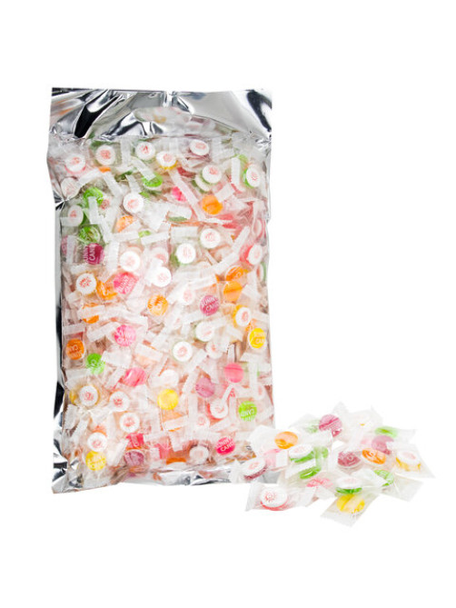 Карамель леденцовая SUNNY CANDY, микс вкусов с аскорбинкой, в индивидуальной упаковке, 1000 г