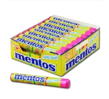 Жевательное драже MENTOS (Ментос) 