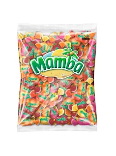 Конфеты жевательные MAMBA Ассорти, 1000 г, 09025А00000095