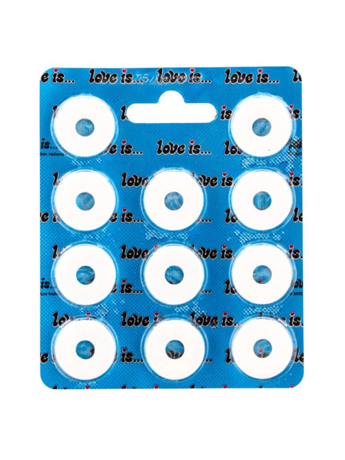 Конфеты освежающие LOVE IS в форме колец со вкусом мяты, 16,5 г