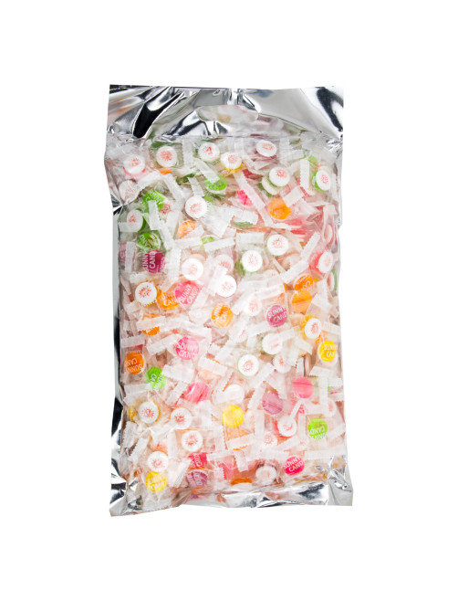 Карамель леденцовая SUNNY CANDY, микс вкусов с аскорбинкой, в индивидуальной упаковке, 1000 г