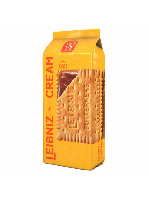 Печенье-сэндвич сливочное LEIBNIZ 