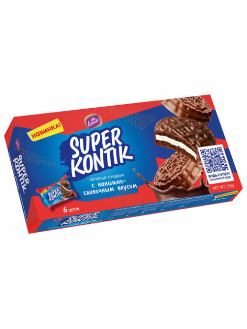 Печенье-сэндвич KONTI 