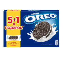 Печенье OREO с какао и начинкой с ванильным вкусом, 228 г, 9001068