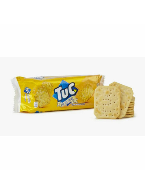 Крекеры TUC, оригинальные с солью, 100 г, 9001026