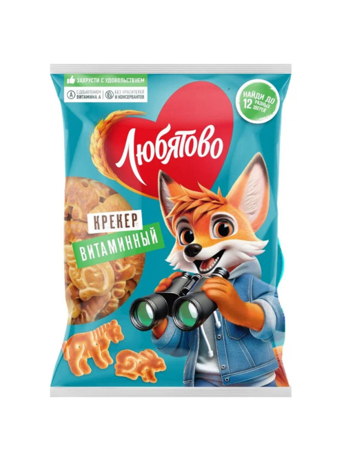 Крекер ЛЮБЯТОВО 