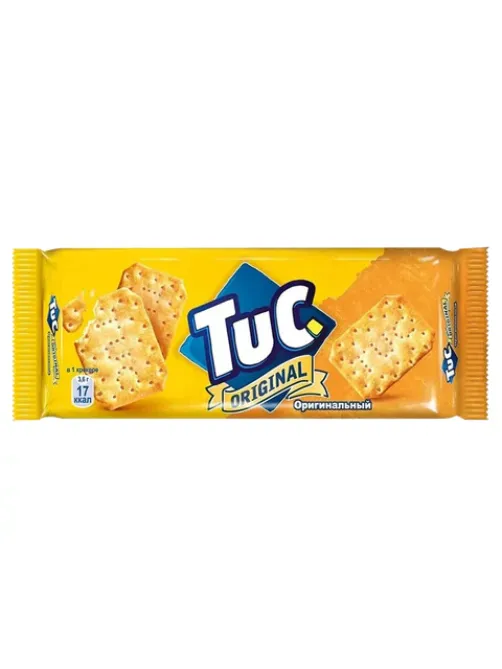 Крекеры TUC, оригинальные с солью, 100 г, 9001026