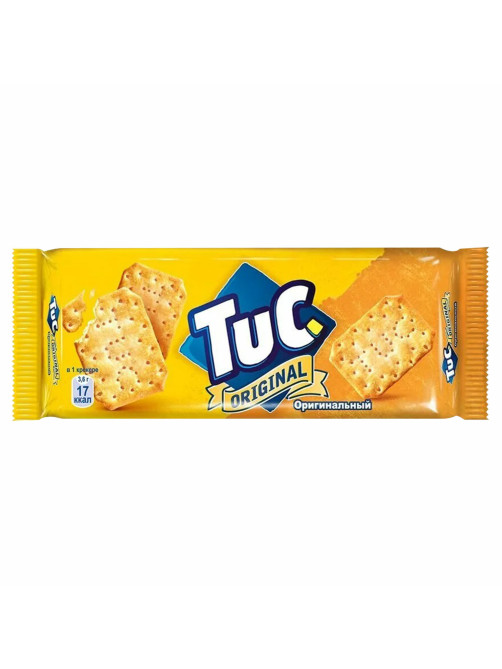 Крекеры TUC, оригинальные с солью, 100 г, 9001026