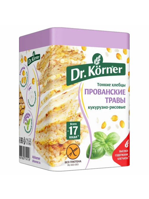 Хлебцы DR.KORNER 