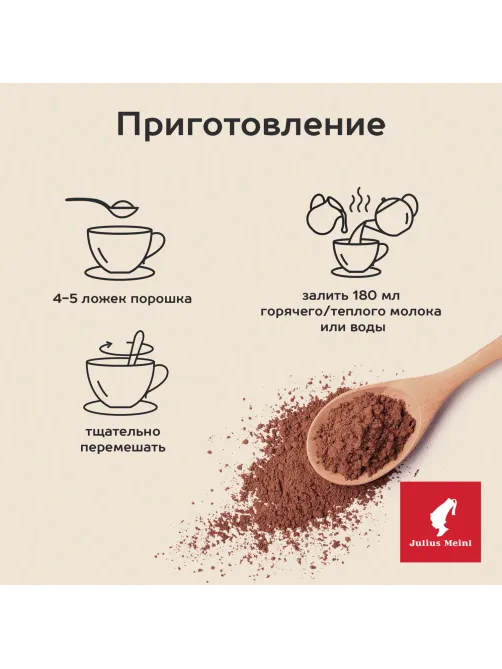 Горячий шоколад JULIUS MEINL 