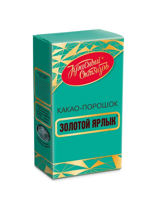 Какао-порошок КРАСНЫЙ ОКТЯБРЬ 