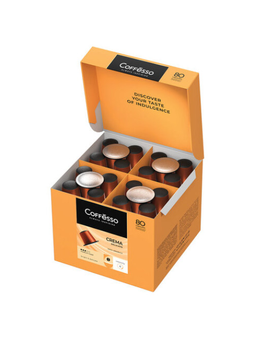 Кофе в капсулах 80 порций для Nespresso, COFFESSO 
