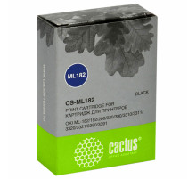Картридж матричный CACTUS (CS-ML182) для Oki ML-182/192/280/320/390, черный