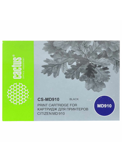 Картридж матричный CACTUS (CS-MD910) для Citizen MD-910, черный
